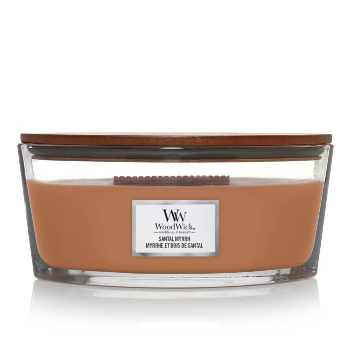 WoodWick Santal Myrrh Ellipse Jar